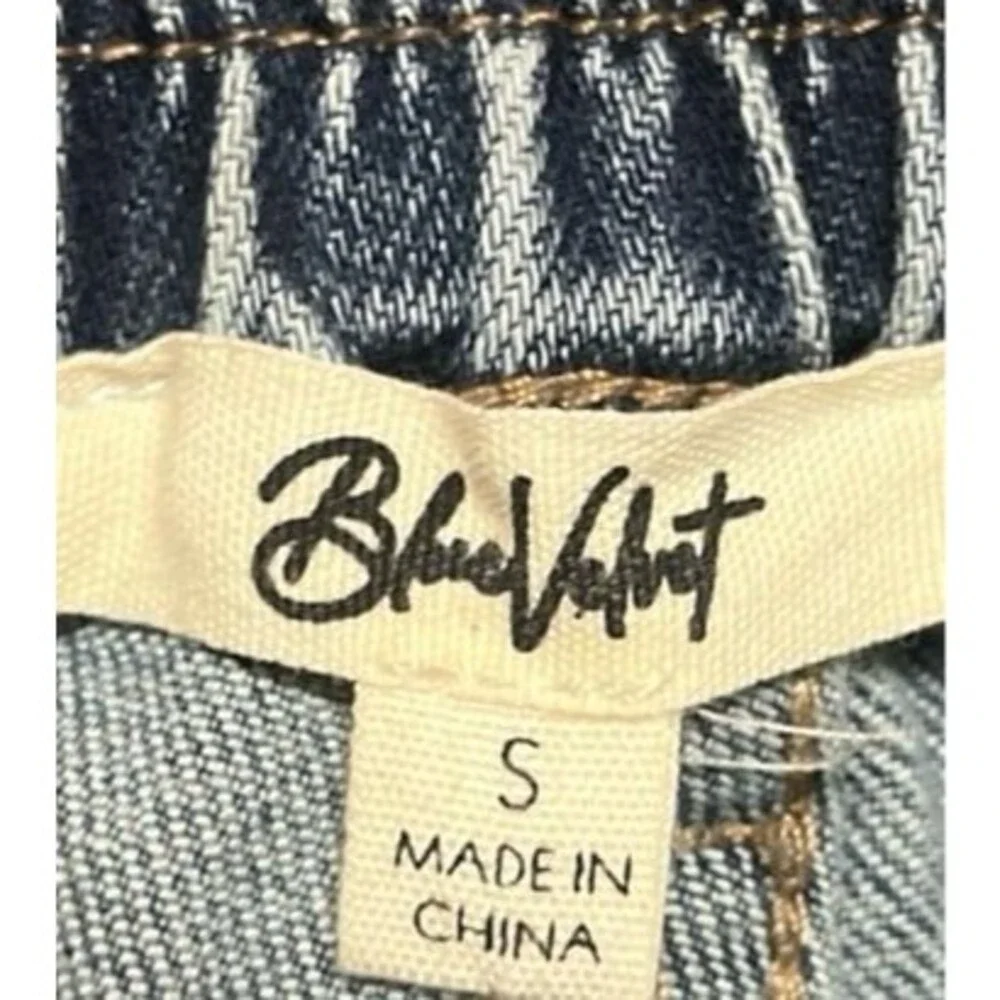 BLUE VELVET Jeans BLUEVELVET brand jeans star jeans wide leg baggie 90s flare